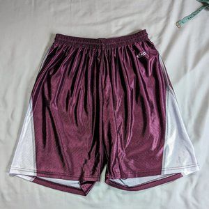 Maroon Dazzle Shorts